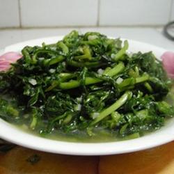 清炒茼蒿的做法[图]