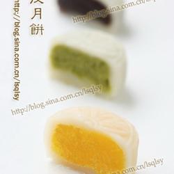 五彩馅冰皮月饼的做法[图]