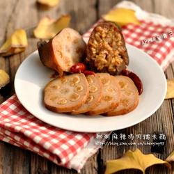 麻辣鸡肉糯米藕的做法[图]