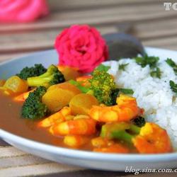 咖喱海鲜饭的做法[图]