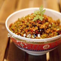 酸豆角炒肉末的做法[图]