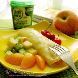 水果蛋饼卷的做法[图]