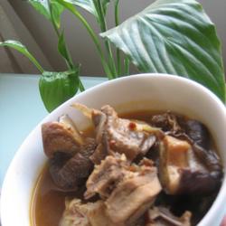 香菇炖柴鸡的做法[图]