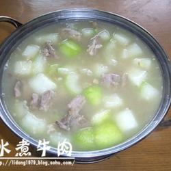 冬瓜烧羊肉的做法[图]