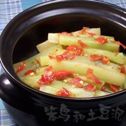 剁椒砂锅窝笋的做法[图]