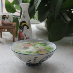 芹菜肉丸粥的做法[图]