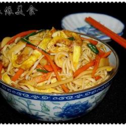 三丝炒面的做法[图]