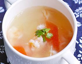 虾球西瓜汤