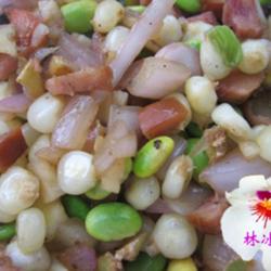 火腿洋葱炒玉米的做法[图]