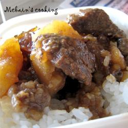 土豆粉条烧牛肉的做法[图]