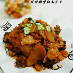 豉汁排骨扣土豆干的做法[图]