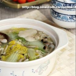 娃娃菜杂菇煲的做法[图]