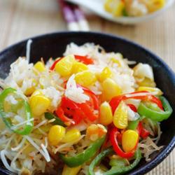 椰丝素炒饭的做法[图]