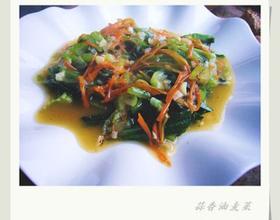 蒜香油麦菜[图]