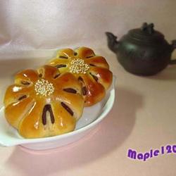 花式豆沙包的做法[图]