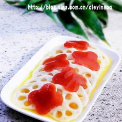 酸甜橙汁藕片的做法[图]