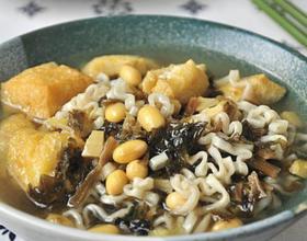 雪菜豆泡面[图]