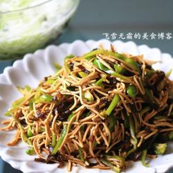 青椒豆腐丝的做法[图]