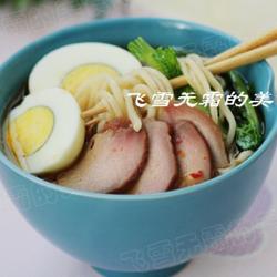 卤肉鸡蛋面的做法[图]