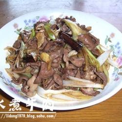 葱爆羊心的做法[图]