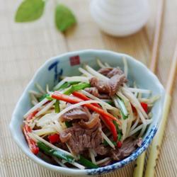 银针牛肉片的做法[图]