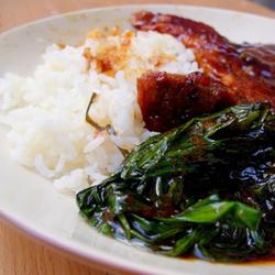 葱烤大排盖饭的做法[图]
