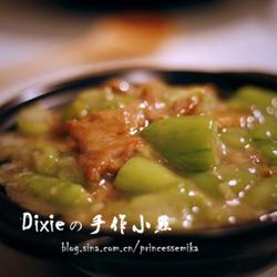 丝瓜炒肉片的做法[图]