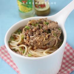 鸡馅香汤面的做法[图]