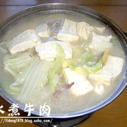 锅仔白菜炖豆腐的做法[图]