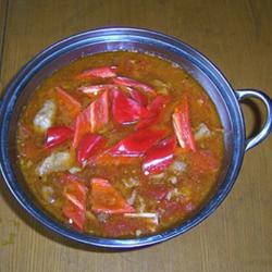 红汤锅仔羊肉的做法[图]