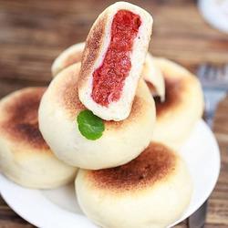 牛奶山楂面饼的做法[图]