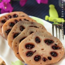 黑糯米藕的做法[图]