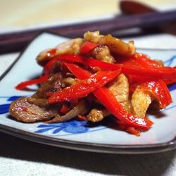 甜椒肉丝的做法[图]