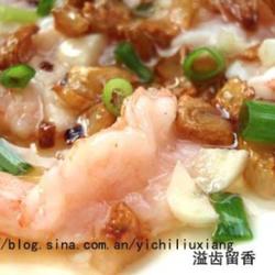 双色蒜蒸虾的做法[图]