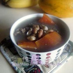 木瓜花生排骨汤的做法[图]