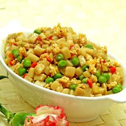 小煎碎米菇粒的做法[图]