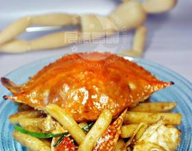 梭子蟹炒年糕[图]