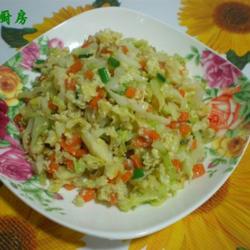 包菜滑蛋的做法[图]