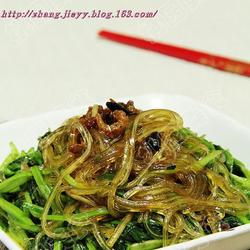 虾干菠菜粉的做法[图]