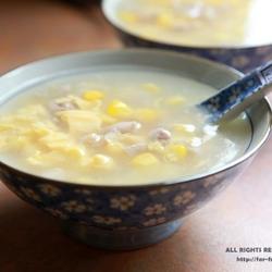 鸡茸玉米羹的做法[图]
