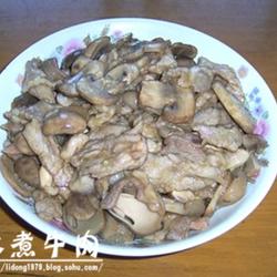 双菇溜肉片的做法[图]