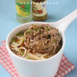鸡馅香汤面的做法[图]