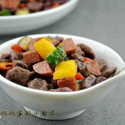 香炒紫薯面片的做法[图]