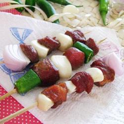 黑蒜子牛肉粒的做法[图]