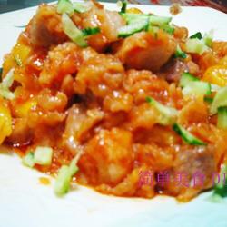 菠萝咕噜肉的做法[图]