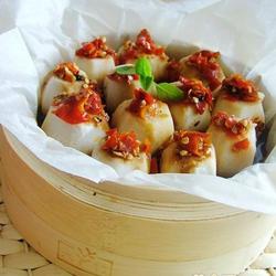 剁椒豉汁蒸芋艿的做法[图]