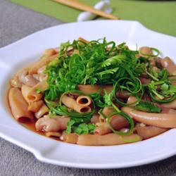 葱油拌海肠的做法[图]