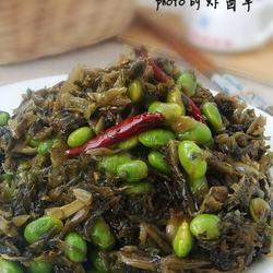 雪菜毛豆的做法[图]