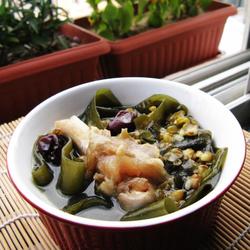 海带绿豆大骨汤的做法[图]