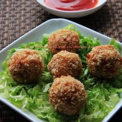 芝士鸡肉丸的做法[图]